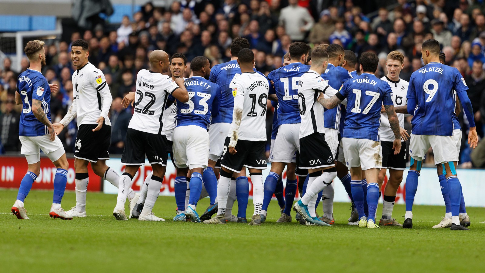 Extended Highlights | Cardiff City V Swansea City | Swansea